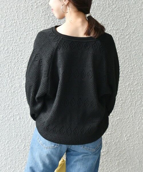 SHIPS / シップス その他トップス | SHIPS any: レース ニット ライク スリット プルオーバー | 詳細18