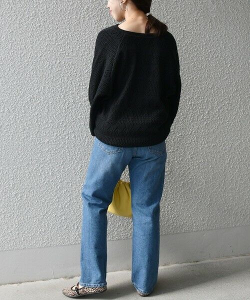 SHIPS / シップス その他トップス | SHIPS any: レース ニット ライク スリット プルオーバー | 詳細20