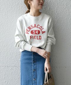 【WEB限定/SHIPS any別注】THE KNiTS: 復刻 カレッジ スウェット