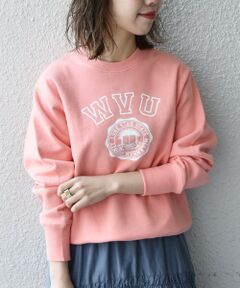 【WEB限定/SHIPS any別注】THE KNiTS: 復刻 カレッジ スウェット