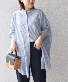 SHIPS / シップス シャツ・ブラウス | *〈手洗い可能〉バックギャザーチュニック◇