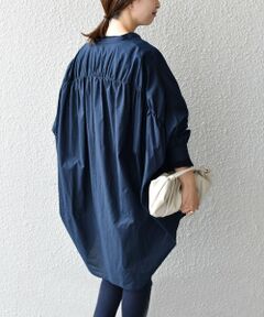 SHIPS / シップス シャツ・ブラウス | *〈手洗い可能〉バックギャザーチュニック◇