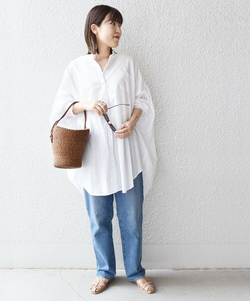 SHIPS / シップス シャツ・ブラウス | *〈手洗い可能〉バックギャザーチュニック◇ | 詳細6