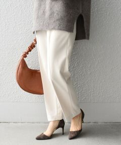 SHIPS / シップス その他パンツ | 〈手洗い可能〉サテンゴムテーパードパンツ◇