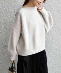 SHIPS / シップス ニット・セーター | HAMILTON アルパカワイドプルオーバー◇