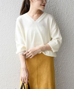 SHIPS / シップス ニット・セーター | 〈手洗い可能〉ウォッシャブルVネックニット◇