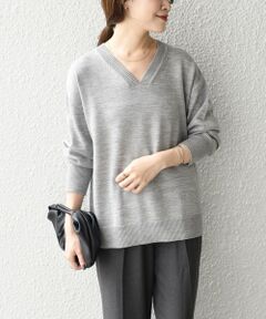 SHIPS / シップス ニット・セーター | 〈手洗い可能〉ウォッシャブルVネックニット◇