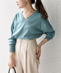 SHIPS / シップス ニット・セーター | 〈手洗い可能〉ウォッシャブルVネックニット◇