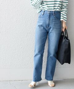 SHIPS any:〈ウォッシャブル〉フレア デニムパンツ［SHIPS any DENIM］