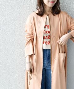 SHIPS / シップス その他アウター | SHIPS any: ノーカラー リバー コート3