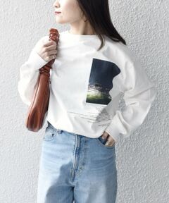 ■デザイン<br>ゆったりと大きめのシルエットのロングスリーブTEE。<br>裾に前後差でスリットを入れて、すっきりとした印象に仕上げました。<br>たくしあげた時の袖のボリューム感もポイント。<br>肩線に微配のステッチを入れてさり気ないアクセントにしています。<br><br>■素材<br>繊維を柔らかく仕上げる二次的な洗い仕上げ加工を施した生地を使用しています。<br>綿100％でありながら、ふっくらとした生地を使用する事で柔らかい印象で仕上げています。<br><br>■コーディネート<br>トレンドのハイウエストボトムと好相性。<br>定番のデニムはもちろん、カラーパンツと合わせた春らしい着こなしもおすすめです。<br><br>【+81BRANCA】(ハチイチブランカ)<br>大人のためのハンサムCHICカジュアルメンズテイスト、ミリタリー、古着からインスパイアを受け、女性らしさを再解釈したスタイルを提案します。<br><br>-------------------------------------												<br>生地の厚み：中間											<br>伸縮性：有												<br>透け感：無（ホワイト有）											<br>光沢感：無												<br>水洗い：可											<br>-------------------------------------<br>【スタッフ着用コメント】<br>《スタッフ1》<br>身長:156cm/体型:細身/普段サイズ:36/着用サイズ:ONE SIZE<br>サイズ感：全体的にゆったりとしていて、袖も少し長めです。ヒップのすっぽり隠れるくらいの丈感。<br>コメント：柔らかい手触りのカットソー素材で着心地抜群。<br>-------------------------------------<br>											<br>																							<br>※末永く愛用頂く為に、アテンションタグを必ずご確認の上、着用又はお取り扱い下さい。												<br>												<br>※屋外での撮影画像は、光の当たり具合で色味が異なって見える場合があります。商品の色味は、スタジオでの詳細画像をご参照ください。												<br><font color="RED">※画像の商品はサンプルです。 </font>												<br>実際の商品と仕様、加工、サイズが若干異なる場合がございます。</p>