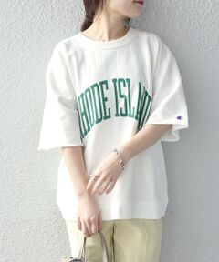 【SHIPS別注】Champion:カットスリーブカレッジスウェット◇