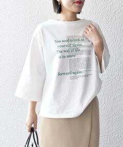 ボーダーソリッドロゴTEE◇