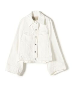 SHIPS / シップス Gジャン・デニムジャケット | Christian Wijnants:ジャニクホワイト