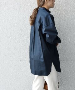 SHIPS / シップス シャツ・ブラウス | SHIPS any:〈ウォッシャブル〉ピンタック スタンドカラー ワイド シャツ