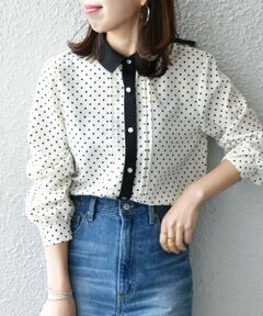 SHIPS / シップス シャツ・ブラウス | SHIPS any: 〈ウォッシャブル〉ジョーゼット ポイントカラー シャツ ブラウス
