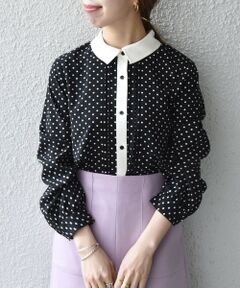 SHIPS / シップス シャツ・ブラウス | SHIPS any: 〈ウォッシャブル〉ジョーゼット ポイントカラー シャツ ブラウス