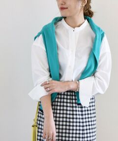 SHIPS / シップス シャツ・ブラウス | SHIPS any:〈ウォッシャブル〉ECOPET バンドカラー シャツ