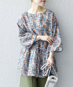 SHIPS / シップス シャツ・ブラウス | SHIPS any:〈ウォッシャブル〉Calisson プリント チュニック ブラウス