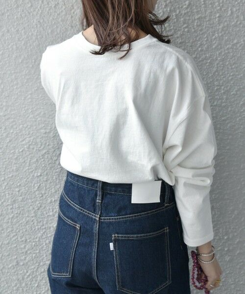 SHIPS for women / シップスウィメン Tシャツ | 【SHIPS any別注】THE KNiTS: ロゴ ビッグ TEE | 詳細5