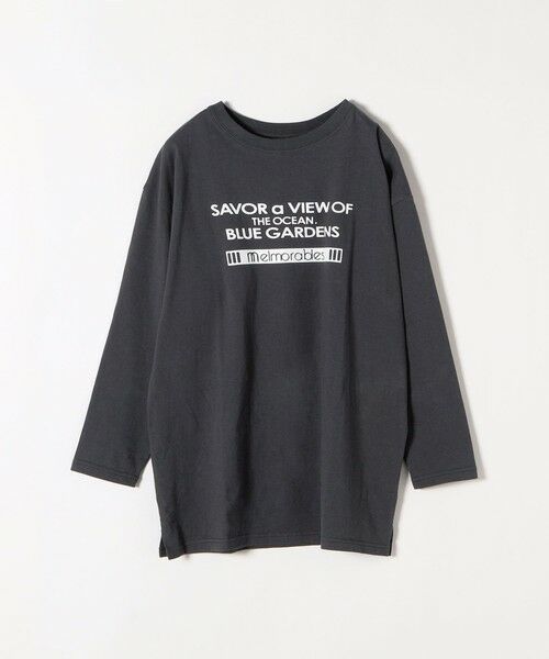 SHIPS for women / シップスウィメン Tシャツ | 【SHIPS any別注】THE KNiTS: ロゴ ビッグ TEE | 詳細8
