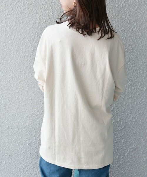 SHIPS for women / シップスウィメン Tシャツ | 【SHIPS any別注】THE KNiTS: ロゴ ビッグ TEE | 詳細22