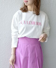 SHIPS any: Calisson ロゴ ロングスリーブ TEE