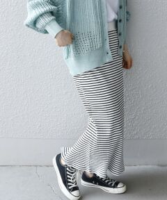 SHIPS / シップス ロング・マキシ丈スカート | SHIPS any:〈ウォッシャブル〉テレコ ポケット ロング スカート