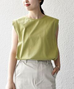 SHIPS / シップス カットソー | *〈洗濯機可能〉オーガニックコットンショルダータックカットソー◇