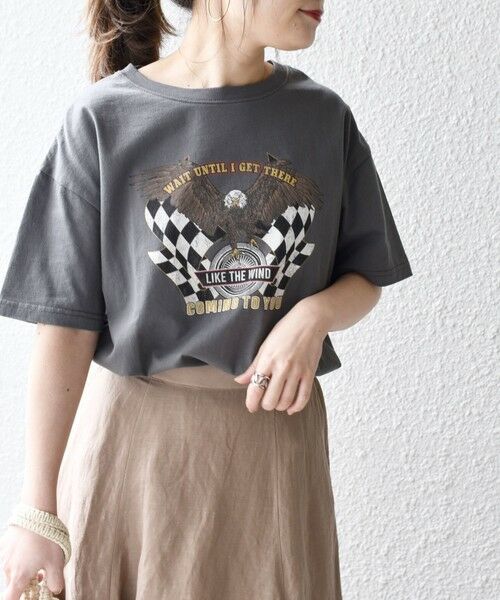 SHIPS for women / シップスウィメン Tシャツ | *ロックプリントTEE◇ | 詳細22