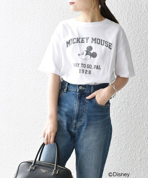 SHIPS for women / シップスウィメン Tシャツ | *オーガニックコットン/ミッキーマウス/TEE◇ | 詳細10