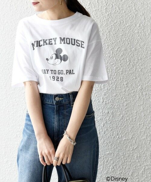 SHIPS for women / シップスウィメン Tシャツ | *オーガニックコットン/ミッキーマウス/TEE◇ | 詳細15