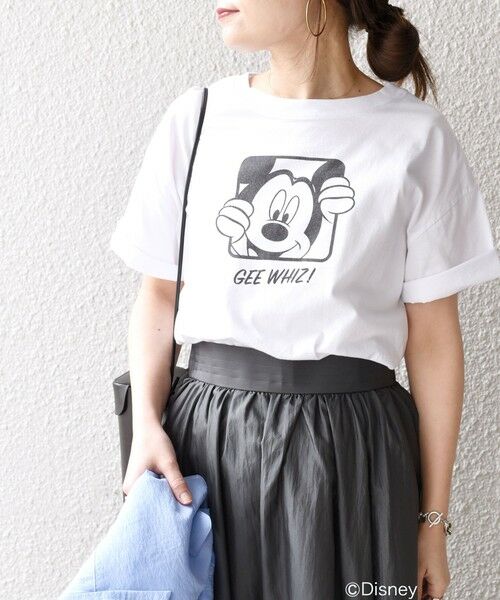 SHIPS for women / シップスウィメン Tシャツ | *オーガニックコットン/ミッキーマウス/TEE◇ | 詳細20