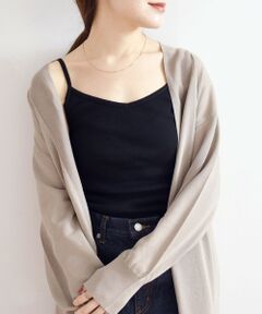 SHIPS / シップス キャミソール・チューブトップ | オーガニックコットンキャミソール◇