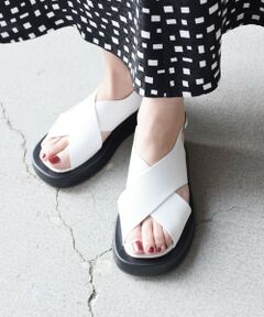 SHIPS / シップス サンダル | *クロスベルトサンダル◇