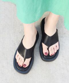 SHIPS / シップス サンダル | *ワイドトングサンダル◇