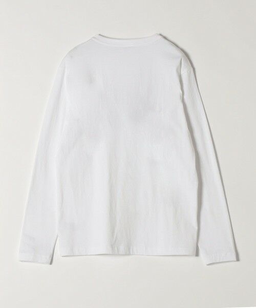 SHIPS for women / シップスウィメン カットソー | Champion: カレッジ ロゴ ロングスリーブ Tシャツ WHITE | 詳細2