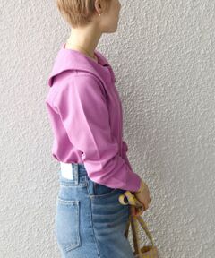 SHIPS / シップス カットソー | SHIPS any:〈ウォッシャブル〉ラッセル カラー プルオーバー