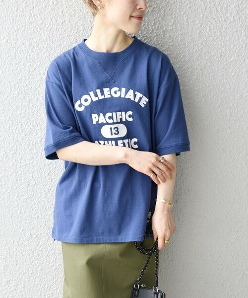 SHIPS for women / シップスウィメン Tシャツ | Collegiate Pacific: V ガゼット Tシャツ | 詳細25