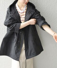 ARMY TWILL SANFORIZED: WEATHER HOODED CT フーデッド コート