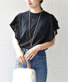 SHIPS / シップス カットソー | *アイレットボリュームスリーブトップス◇