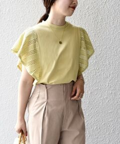 SHIPS / シップス カットソー | *アイレットボリュームスリーブトップス◇