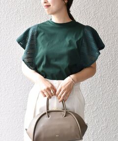 SHIPS / シップス カットソー | *アイレットボリュームスリーブトップス◇