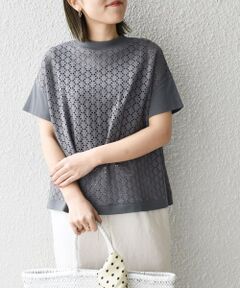 SHIPS / シップス カットソー | *〈手洗い可能〉アイレットワイドリブドッキングトップス◇