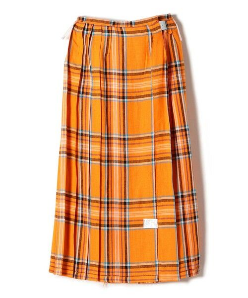 セール】 ONEIL OF DUBLIN:リネンファッションマキシキルトスカート