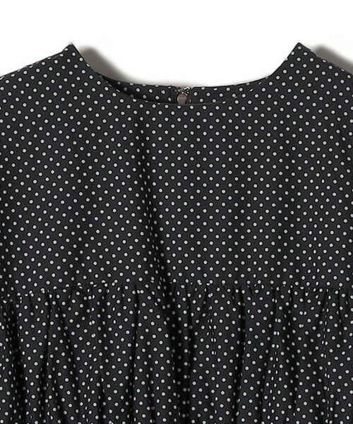 SHIPS for women / シップスウィメン ロング・マキシ丈ワンピース | 【SHIPS別注】BENCH MARKING SHIRT:〈洗濯機可能〉ドットワンピース | 詳細3