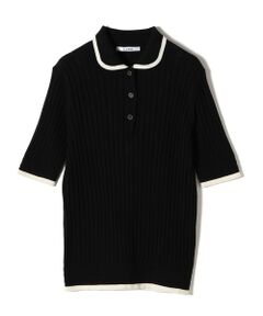 SHIPS / シップス ニット・セーター | SLOANE:〈手洗い可能〉12Gワイドリブポロ