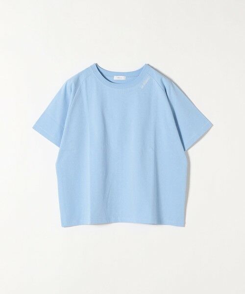 SHIPS for women / シップスウィメン カットソー | SHIPS any:〈ウォッシャブル〉ネック エンブロイダリー TEE | 詳細15