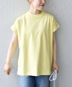 SHIPS any:〈抗菌消臭〉USAコットン フレンチ スリーブ TEE