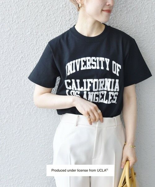 SHIPS for women / シップスウィメン カットソー | GOOD ROCK SPEED: COLLEGE ロゴ TEE | 詳細15